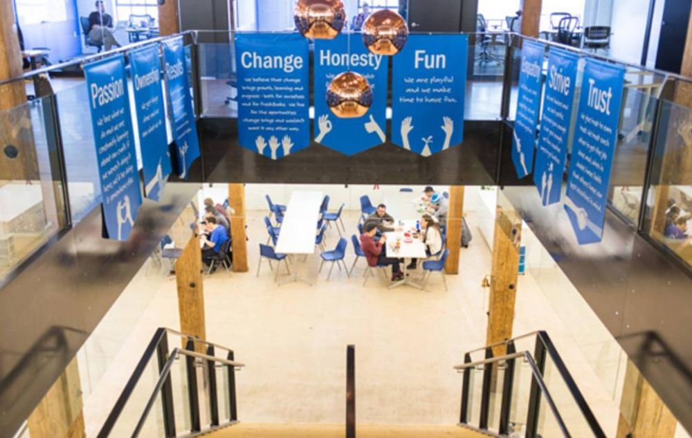 The PORCHFEST banners hanging over the entrance staircase